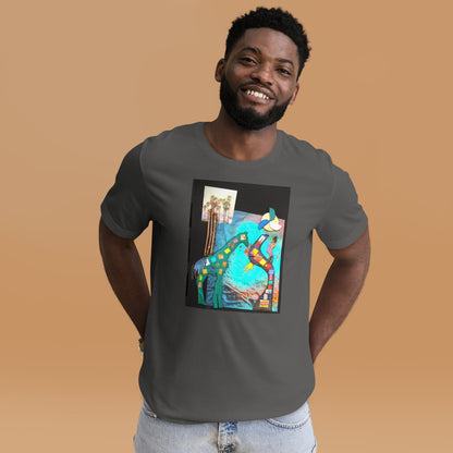 Unisex T- Shirt "Love" Says Mr. Giraffe